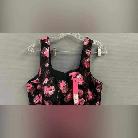 NWT Lilly Pulitzer Leya Floral Jacquard Top Size Large - Picture 3 of 7